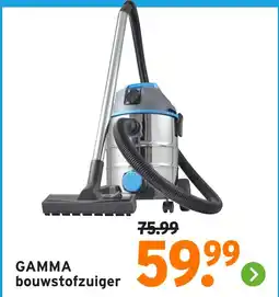 GAMMA GAMMA bouwstofzuiger aanbieding