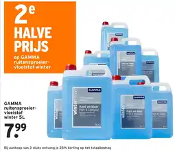 GAMMA GAMMA ruitensproeier vloeistof winter aanbieding