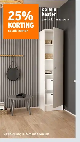 GAMMA Op alle kasten aanbieding