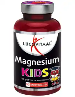 De Online Drogist Lucovitaal Magnesium Kids Kauwtabletten aanbieding