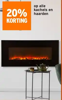 GAMMA Op alle kachels en haarden aanbieding