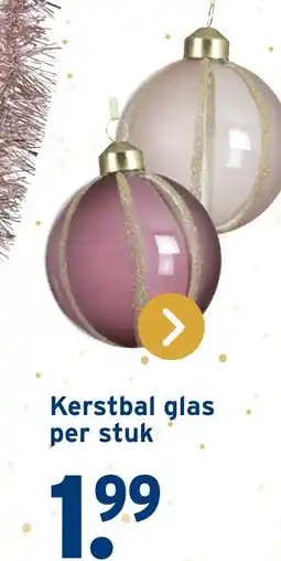 GAMMA Kerstbal glas aanbieding