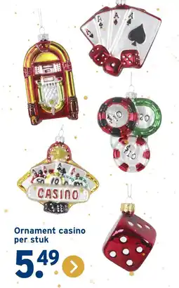 GAMMA Ornament casino aanbieding