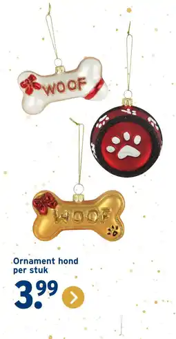 GAMMA Ornament hond aanbieding