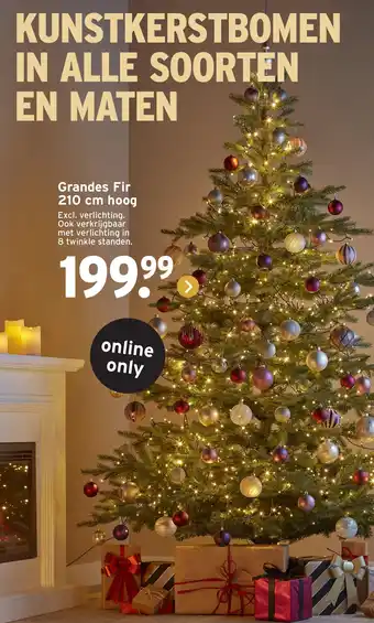 GAMMA Grandes Fir 210 cm hoog aanbieding