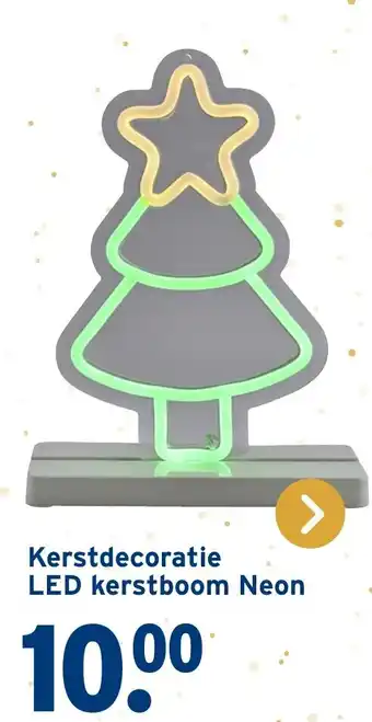 GAMMA Kerstdecoratie LED kerstboom Neon aanbieding