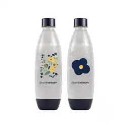 Bol.com SodaStream Spring Flower flessen Duopack voor SodaStream bruiswatermachines - Bloemenprint - 1L aanbieding