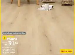 Praxis Cando pvc plank feel aanbieding