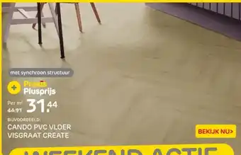 Praxis Cando pvc vloer visgraat create aanbieding
