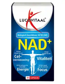 De Online Drogist Lucovitaal NAD+ Capsules aanbieding