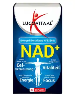 De Online Drogist Lucovitaal NAD+ Capsules aanbieding