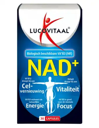 De Online Drogist Lucovitaal NAD+ Capsules aanbieding