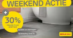 Praxis Op wand en vloertegels aanbieding