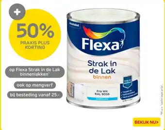 Praxis Op Flexa Strak in de Lak binnenlakken aanbieding