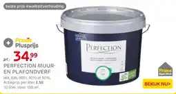 Praxis Perfection muur en plafondverf aanbieding