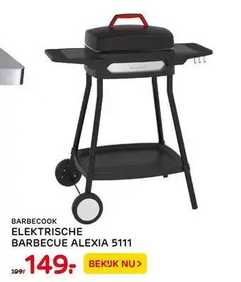 Praxis Barbecook elektrische barbecue alexia 5111 aanbieding