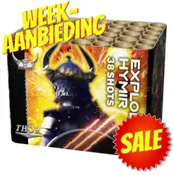 Huisman Vuurwerk Exploding Hymir Weekaanbieding aanbieding