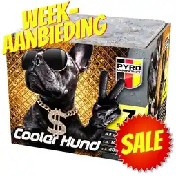 Huisman Vuurwerk Cooler Hund Weekaanbieding aanbieding