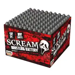 Huisman Vuurwerk Scream 100sh Fluitbak aanbieding