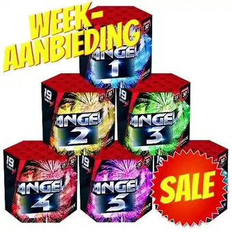 Huisman Vuurwerk Angel Megabox Weekaanbieding aanbieding