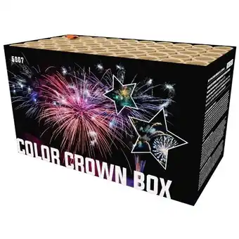 Huisman Vuurwerk Color Crown Box aanbieding