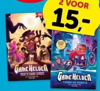 Boekenvoordeel GAME HELDEN aanbieding