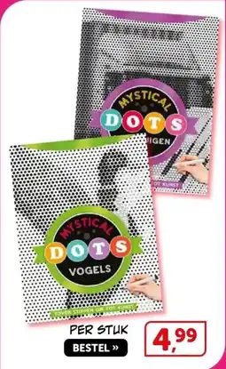 Boekenvoordeel MYSTICAL DOTS VOGELS aanbieding
