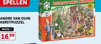 Boekenvoordeel ANDRE VAN DUIN KERSTPUZZEL aanbieding