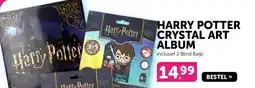 Boekenvoordeel HARRY POTTER CRYSTAL ART ALBUM aanbieding