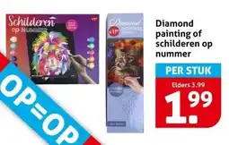 Hoogvliet Diamond painting of schilderen op nummer aanbieding