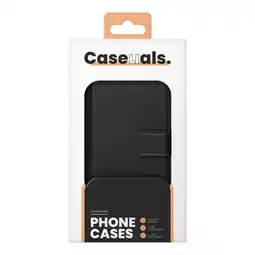 MediaMarkt Caseuals 2-in-1 Leather Wallet Bookcase Met Magsafe Voor Apple Iphone 15 Plus Zwart aanbieding
