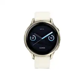 MediaMarkt Garmin Venu 4 41mm) Goud/beige Smartwatch Beige aanbieding