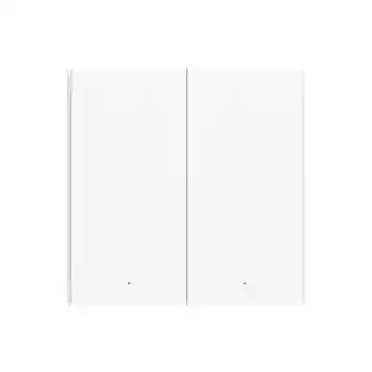 MediaMarkt Aqara Wireless Switch H1 (double Rocker) Slimme Schakelaar Wit aanbieding