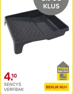 Praxis Sencys Verfbak aanbieding