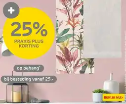 Praxis Op behang aanbieding