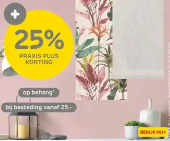 Praxis Op behang aanbieding