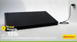 Praxis Supersola Zonnepaneel 370 w Plug & Play aanbieding