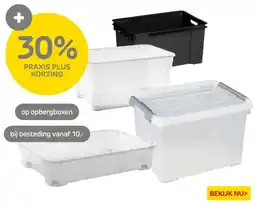 Praxis Op opbergboxen aanbieding