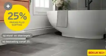 Praxis Op wand- en vloertegels aanbieding