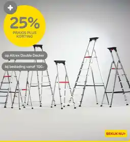 Praxis Op Altrex Double Decker aanbieding