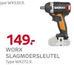 Praxis Worx Slagmoersleutel aanbieding