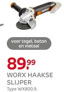 Praxis Worx Haakse Slijper aanbieding