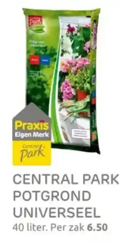 Praxis Central Park Potgrond Universeel aanbieding