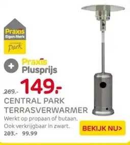 Praxis Central Park Terrasverwarmer aanbieding