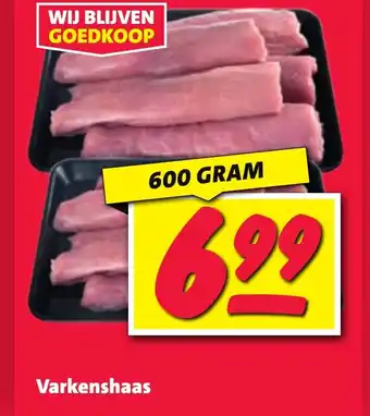Nettorama Varkenshaas aanbieding