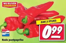 Nettorama Rode puntpaprika aanbieding
