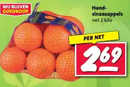 Nettorama Hand- sinaasappels aanbieding