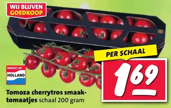 Nettorama Tomoza cherrytros smaak- tomaatjes aanbieding