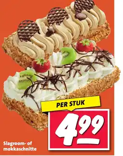 Nettorama Slagroom- of mokkaschnitte aanbieding