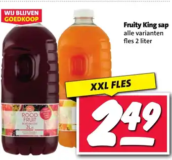 Nettorama Fruity King sap aanbieding